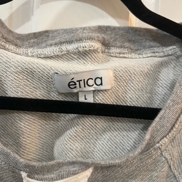 Etica Sweatshirt denim - L - Picture 3 of 4